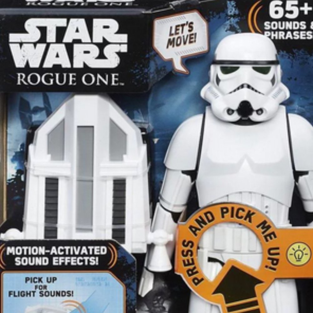 Star Wars Interactech Rogue One Imperial Stormtrooper Figure SEALED